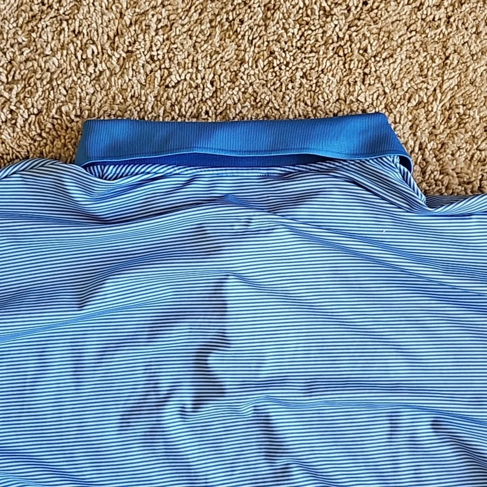 Adidas Climalite golf polo, blue, size XL